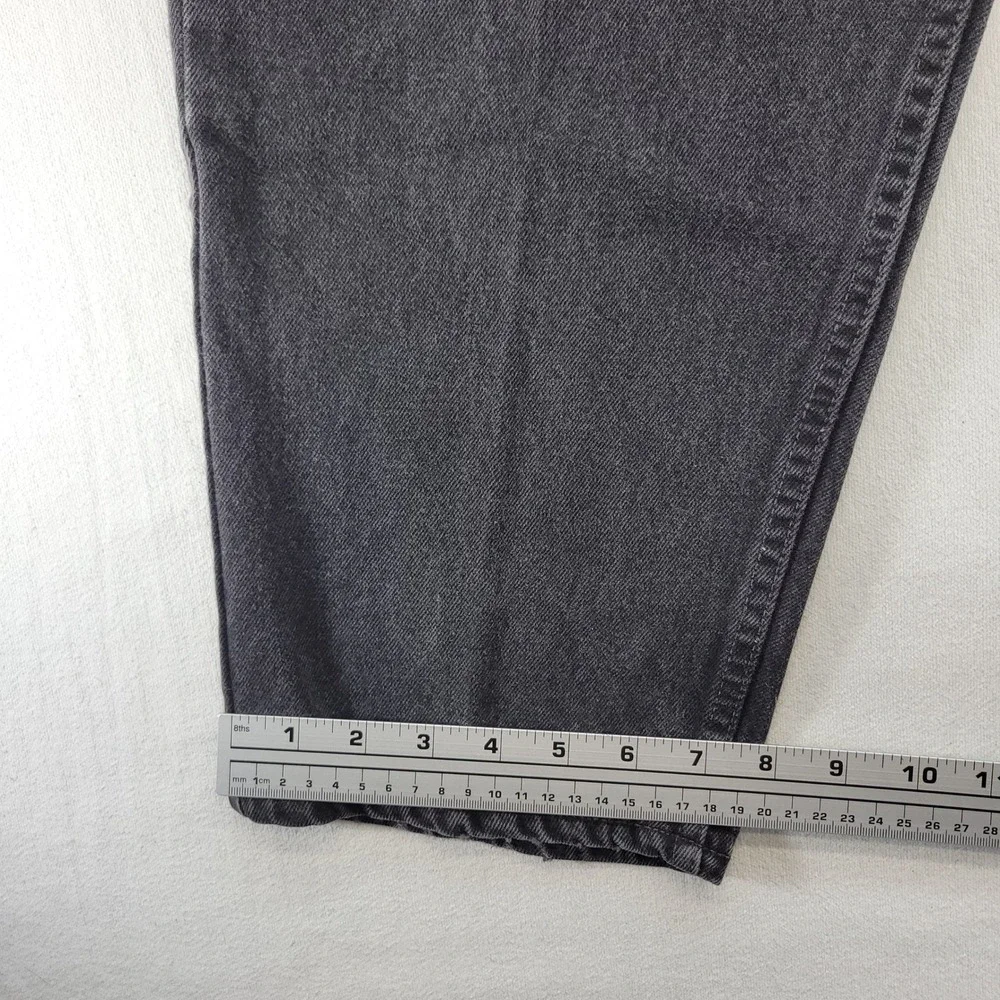 Levi's 560 Jeans Mens 40x32 Black Loose Fit Tapered Leg Vintage Made in USA 90s